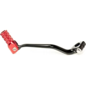 ACCEL řadící páčka (řadička) HONDA CR 250 94-01 hliníková, barva černá, koncovka červená