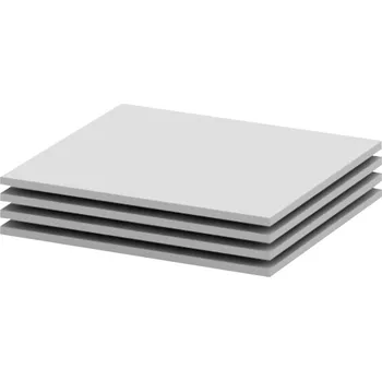 Postel Police 4 ks, bílá, 56,8x51,8, BETTY 2