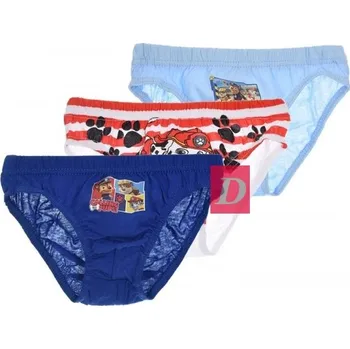 Chlapecké spodní prádlo Slipy TLAPKOVÁ PATROLA 3pack