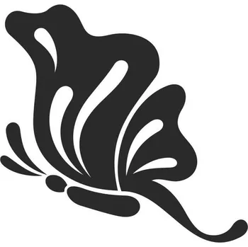 Samolepicí dekorace na vozidlo SI0190019E - China Butterfly9 - 160 x 114 mm