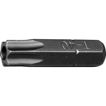 Bit TONA EXPERT E117787 Bit 25mm TORX 40 s otvorem, 3 ks