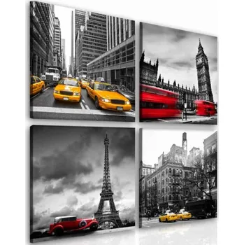 Malvis ® Obraz světová velkoměsta Velikost (šířka x výška): 60x60 cm