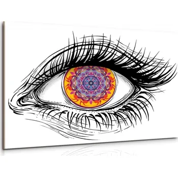 Obraz Malvis ® Obraz oko mandaly Velikost: 120x80 cm