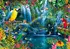 Puzzle Blue Bird Papoušci v tropech 1000 dílků