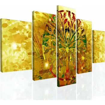 Obraz Malvis ® Vícedílný obraz Strom života Velikost: 150x80 cm