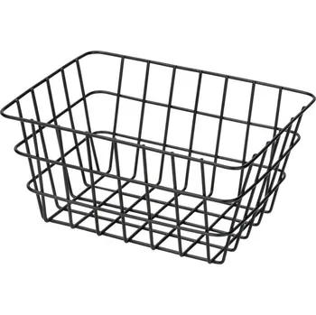 Mýdlenka Koupelnový koš VIANA černá mat, Wenko