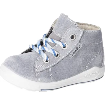 šedé kožené celoroční boty Ricosta Zayni s membránou Sympatex