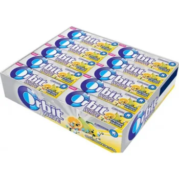 Žvýkačka Orbit žvýkačky White Fruit 30x14g