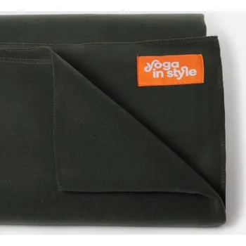 podložka na cvičení Deka na jógu Gentle Touch 180 x 200 cm tmavě zelená