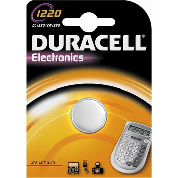 Článková baterie Duracell Lithium DL1220 BL1 3V 36mAh knoflíková lithiová baterie 1ks 5000394030305