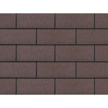 asfaltová šindel Playground System Střešní krytina šindel STANDARD 18m2 hnědý