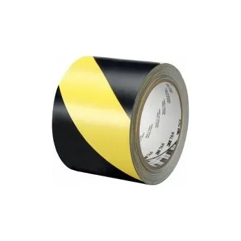 Lepicí páska Samolepící páska černo-žlutá - pravá