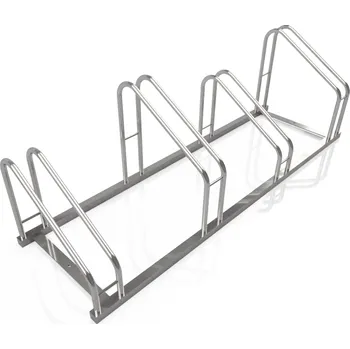 stojan na kolo Stojan na kola obloukový trubkový jednostranný KACERLE KS-320 žárový zinek, pro 2 kola, vzdálenost držáků 38 cm