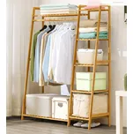 Tempo Kondela Šatní organizér 110 x 40 x 140 cm bambus