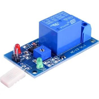 Vývojová deska HC-13 Modul senzoru vlhkosti HR202 s relé 10A