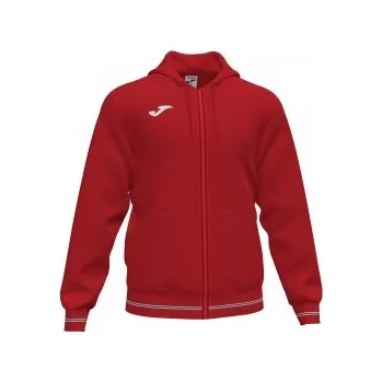 Pánská mikina Mikina Joma Campus III kapuce Barva: Červená, Velikost: XS
