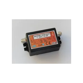 Příjem digitálního pozemního vysílání IVO ZP08-X.S anténní zesilovač 31 dB