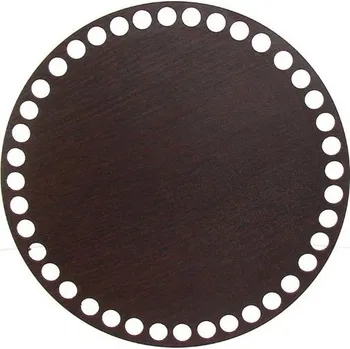Dno na košík kruh 20 cm wenge