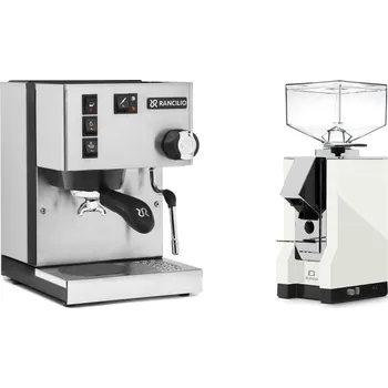 Kávovar Rancilio Silvia BC + Eureka Mignon Silenzio, CR white
