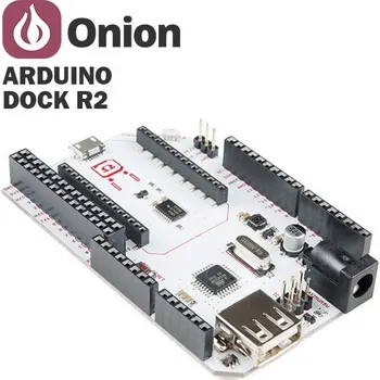 Vývojová deska Omega2 Arduino Dock R2 – rozšiřující deska pro Arduino