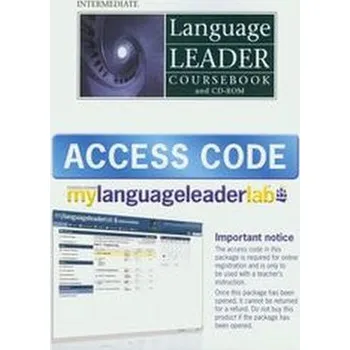 Anglický jazyk Language Leader Intermediate Coursebook z płytą CD i kodem dostępu do strony internetowej - Cotton David, Favley David, Kent Simon