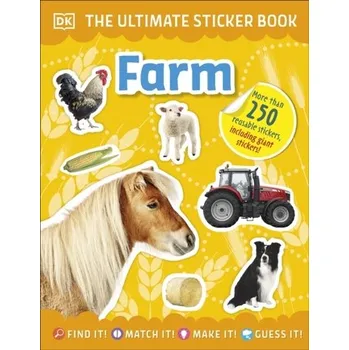 První čtění Ultimate Sticker Book Farm