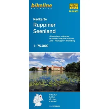Radkarte Ruppiner Seenland (RK-BRA05) 1 : 75 000 - Esterbauer Verlag