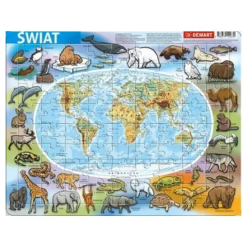 Puzzle Puzzle ramkowe - Świat fizyczna