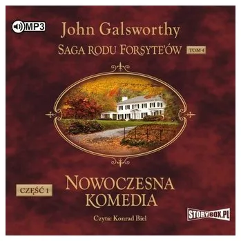 DVD film Saga rodu Forsyte'ów T.4 Nowoczesna... cz.1 CD - John Galsworthy