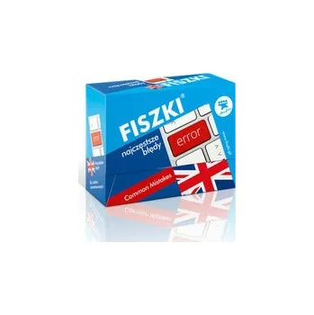 Cizí jazyk Fiszki Najczęstsze błędy język angielski - Kubka Martyna