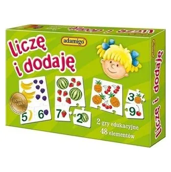 Puzzle Liczę i dodaję