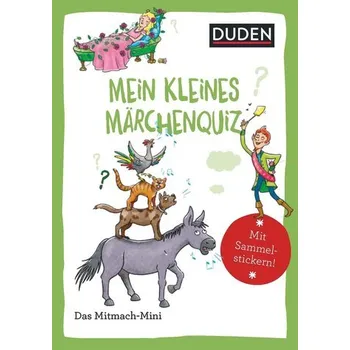 První čtění Duden Minis (Band 41) - Mein kleines Märchenquiz / VE mit 3 Exemplaren - Weller-Essers, Andrea