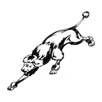 samolepka Pes 022 levá Pudl (50 - 3D karbon černý) SAMOLEPKA NA AUTO, NÁLEPKA, FÓLIE, POLEP, TUNING, VLASTNÍ TEXT, TISK, AUTOSAMOLEPKY.cz, POLEPY, OBRÁZEK, LOGO, 3D STICKERS