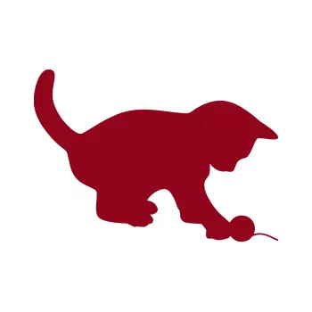 Samolepící dekorace Kočka 002 pravá (07 - bordó vínová) SAMOLEPKA NA AUTO, NÁLEPKA, FÓLIE, POLEP, TUNING, VLASTNÍ TEXT, TISK, AUTOSAMOLEPKY.cz, POLEPY, OBRÁZEK, LOGO, 3D STICKERS