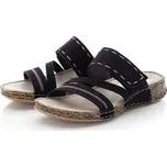 Dámské pantofle 61150-01 Rieker černá Barva: schwarz, Velikost: 38