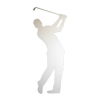 Polep vozidla SAMOLEPKA Golfista 002 pravá (82 - odrazková reflexní bílá) NA AUTO, NÁLEPKA, FÓLIE, POLEP, TUNING, VLASTNÍ TEXT, TISK, AUTOSAMOLEPKY.cz, POLEPY, OBRÁZEK, LOGO, SAMOLEPKY