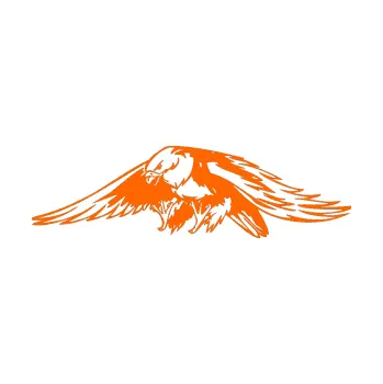 Samolepicí dekorace na vozidlo Predators 074 levá (73 - Fluorescentní oranžová) SAMOLEPKA NA AUTO, NÁLEPKA, FÓLIE, POLEP, TUNING, VLASTNÍ TEXT, TISK, AUTOSAMOLEPKY.cz, POLEPY, OBRÁZEK, LOGO, 3D STICKERS