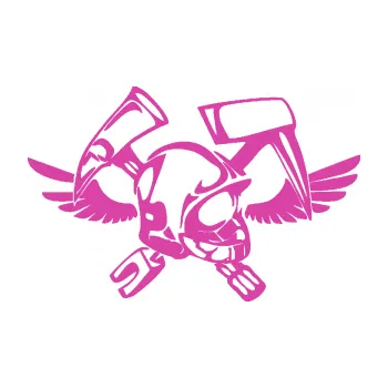 Samolepící dekorace SAMOLEPKA Hasič 011 pravá helma (16 - růžová) NA AUTO, NÁLEPKA, FÓLIE, POLEP, TUNING, VLASTNÍ TEXT, TISK, AUTOSAMOLEPKY.cz, POLEPY, OBRÁZEK, LOGO, SAMOLEPKY