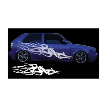 Polep vozidla SAMOLEPKA Samolepka na bok plameny 100 (87 - Ultra Metalic fialová) NA AUTO, NÁLEPKA, FÓLIE, POLEP, TUNING, VLASTNÍ TEXT, TISK, AUTOSAMOLEPKY.cz, POLEPY, OBRÁZEK, LOGO, SAMOLEPKY