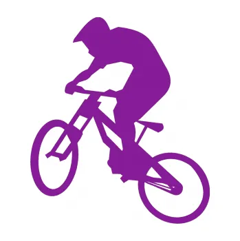 Polep vozidla SAMOLEPKA Biker 002 levá (14 - fialová) NA AUTO, NÁLEPKA, FÓLIE, POLEP, TUNING, VLASTNÍ TEXT, TISK, AUTOSAMOLEPKY.cz, POLEPY, OBRÁZEK, LOGO, SAMOLEPKY