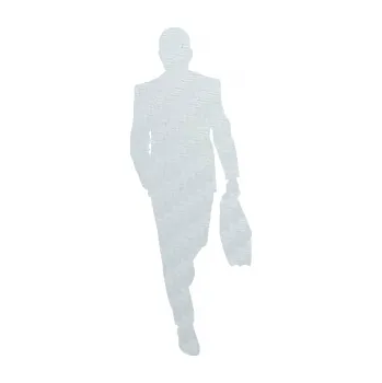 Samolepící dekorace SAMOLEPKA Byznysmen 001 pravá (51 - 3D karbon bílý) NA AUTO, NÁLEPKA, FÓLIE, POLEP, TUNING, VLASTNÍ TEXT, TISK, AUTOSAMOLEPKY.cz, POLEPY, OBRÁZEK, LOGO, SAMOLEPKY