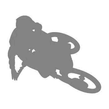 Samolepící dekorace SAMOLEPKA Motorka 026 pravá motokros freestyle (17 - šedá) NA AUTO, NÁLEPKA, FÓLIE, POLEP, TUNING, VLASTNÍ TEXT, TISK, AUTOSAMOLEPKY.cz, POLEPY, OBRÁZEK, LOGO, SAMOLEPKY