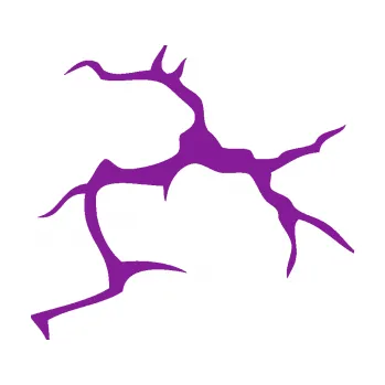 Samolepící dekorace Prasklina 003 (14 - fialová) SAMOLEPKA NA AUTO, NÁLEPKA, FÓLIE, POLEP, TUNING, VLASTNÍ TEXT, TISK, AUTOSAMOLEPKY.cz, POLEPY, OBRÁZEK, LOGO, 3D STICKERS