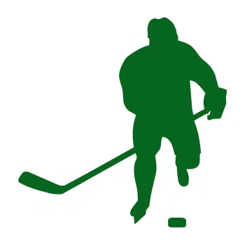 Samolepicí dekorace na vozidlo Hokejista 008 levá (20 - tmavě zelená) SAMOLEPKA NA AUTO, NÁLEPKA, FÓLIE, POLEP, TUNING, VLASTNÍ TEXT, TISK, AUTOSAMOLEPKY.cz, POLEPY, OBRÁZEK, LOGO, 3D STICKERS