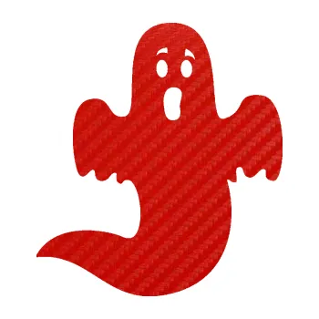 Samolepící dekorace Duch 006 pravá (53 - 3D karbon červený) SAMOLEPKA NA AUTO, NÁLEPKA, FÓLIE, POLEP, TUNING, VLASTNÍ TEXT, TISK, AUTOSAMOLEPKY.cz, POLEPY, OBRÁZEK, LOGO, 3D STICKERS