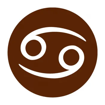 Samolepící dekorace Rak 001 - horoskop (15 - hnědá) SAMOLEPKA NA AUTO, NÁLEPKA, FÓLIE, POLEP, TUNING, VLASTNÍ TEXT, TISK, AUTOSAMOLEPKY.cz, POLEPY, OBRÁZEK, LOGO, 3D STICKERS