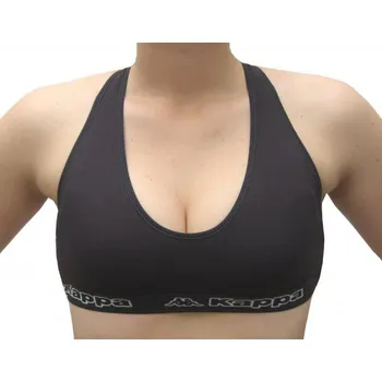 Podprsenka Kappa K2150 černá dámská sportovní podprsenka S/M