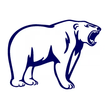 Samolepící dekorace SAMOLEPKA Lední medvěd 003 pravá (23 - tmavě modrá) NA AUTO, NÁLEPKA, FÓLIE, POLEP, TUNING, VLASTNÍ TEXT, TISK, AUTOSAMOLEPKY.cz, POLEPY, OBRÁZEK, LOGO, SAMOLEPKY