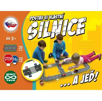 Puzzle Infinity Toys Postav si vlastní silnice a jeď 20 dílků