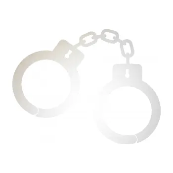 Samolepící dekorace SAMOLEPKA Pouta 001 levá (82 - odrazková reflexní bílá) NA AUTO, NÁLEPKA, FÓLIE, POLEP, TUNING, VLASTNÍ TEXT, TISK, AUTOSAMOLEPKY.cz, POLEPY, OBRÁZEK, LOGO, SAMOLEPKY